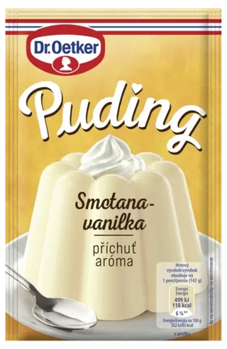 Dr. Oetker Puding aróma Smotana-vanilka