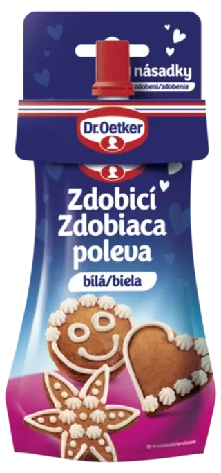 Zdobiaca poleva biela Dr. Oetker 
