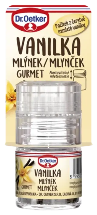 Vanilka mlynček Gurmet Dr. Oetker