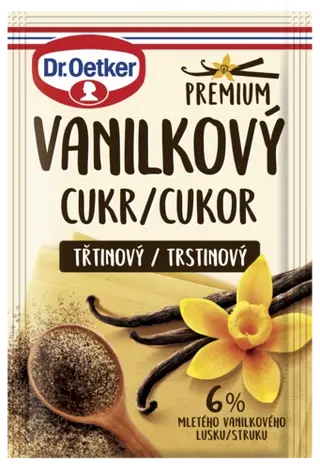 Premium Vanilkový cukor trstinový Dr. Oetker