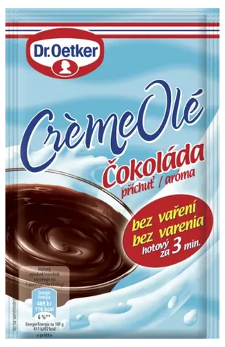 Crème Olé aróma čokoláda Dr. Oetker
