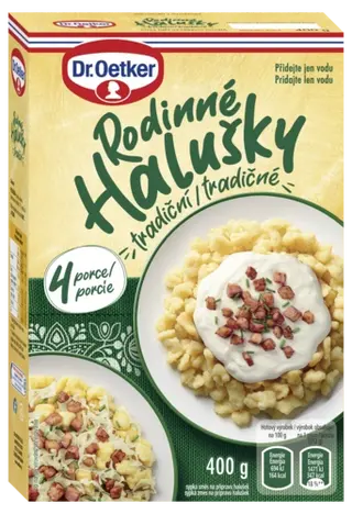 Halušky Dr. Oetker