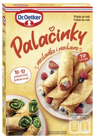 Palacinky Dr. Oetker 