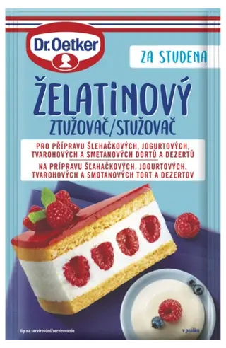 Želatínový stužovač Dr. Oetker