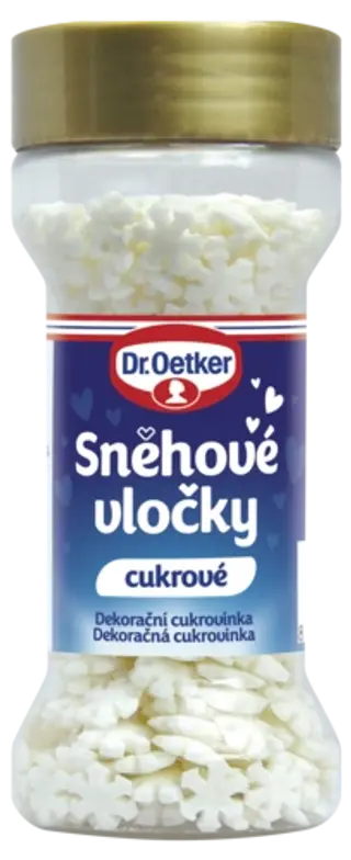 Snehové vločky Dr. Oetker