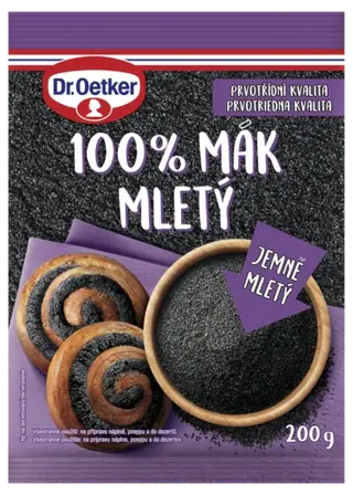 100 % Mak mletý Dr. Oetker