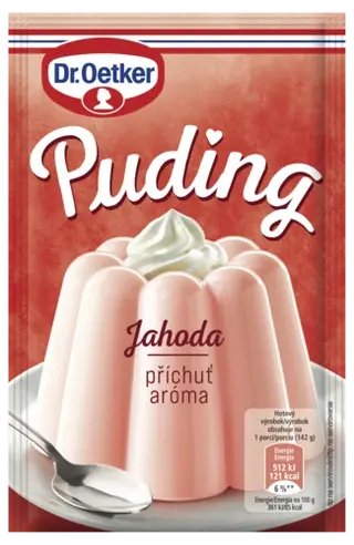 Dr. Oetker Puding aróma Jahoda