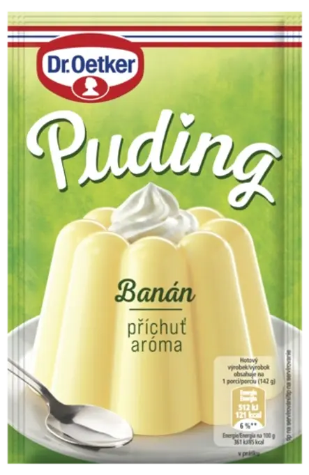 Dr. Oetker Puding aróma Banán