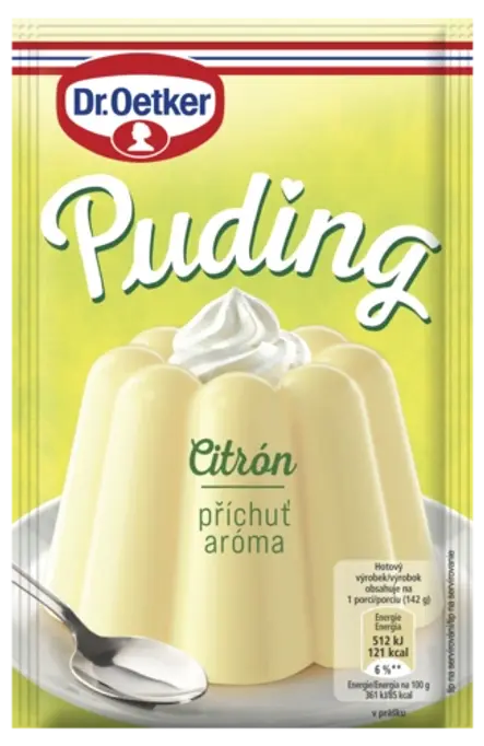 Dr. Oetker Puding aróma Citrón