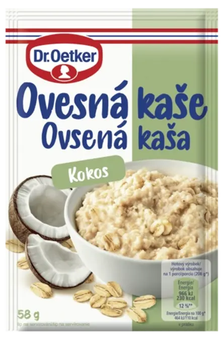 Ovsená kaša Kokos Dr. Oetker