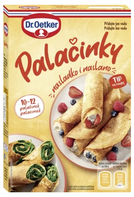 Palacinky Dr. Oetker 