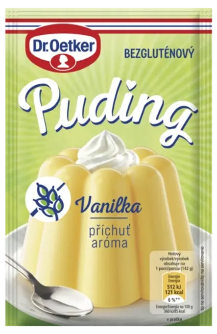 Dr. Oetker Puding aróma Vanilka bezgluténový
