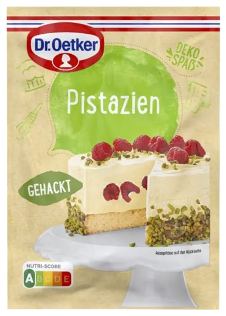 Pistácie sekané Dr. Oetker