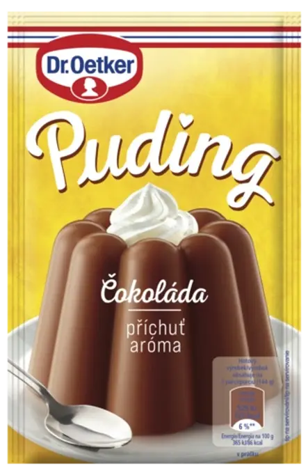 Dr. Oetker Puding aróma Čokoláda
