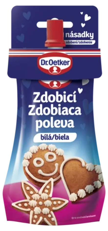 Zdobiaca poleva biela Dr. Oetker 