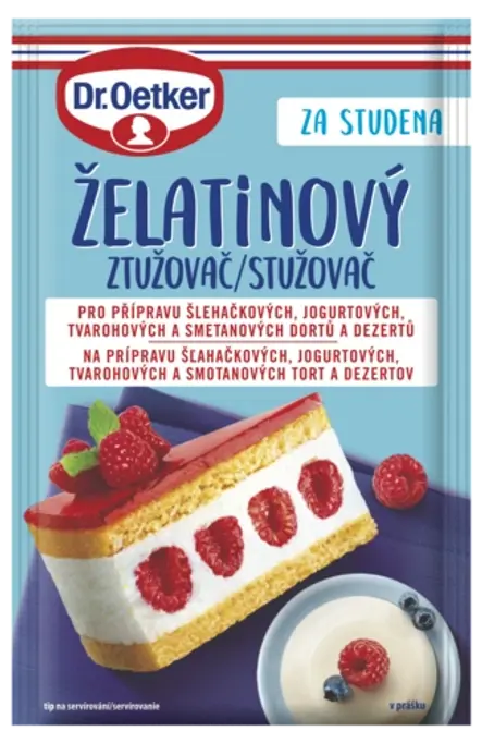 Želatínový stužovač Dr. Oetker