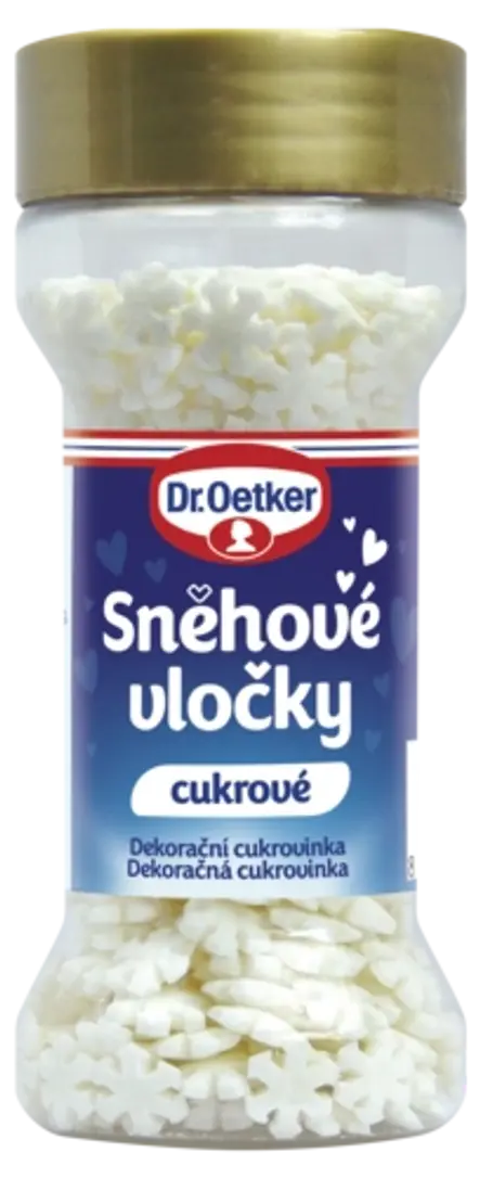 Snehové vločky Dr. Oetker
