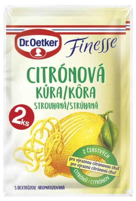 Finesse Citrónová Kôra strúhaná Dr. Oetker