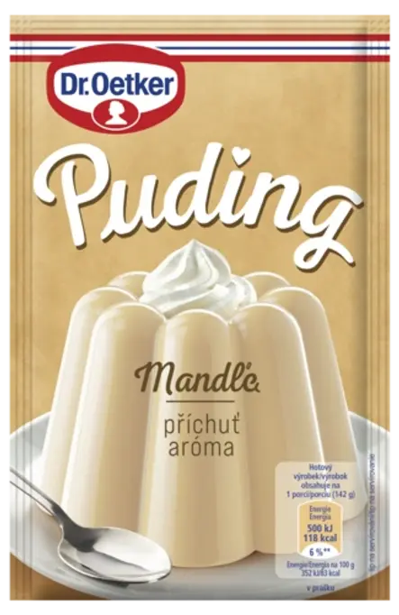 Dr. Oetker Puding aróma Mandľa