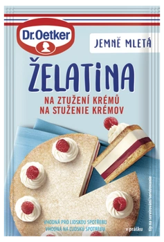 Dr. Oetker Želatína na stuženie krémov