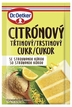 Dr. Oetker Citrónový trstinový cukor