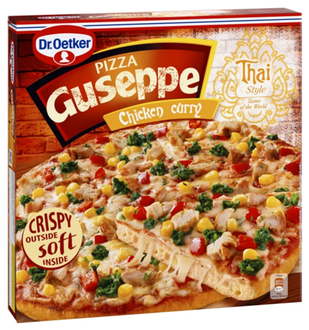 Dr. Oetker Pizza Guseppe Chicken Curry