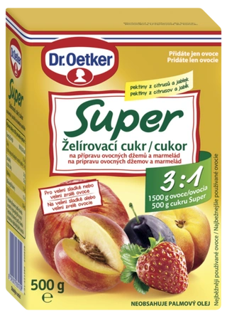 Želírovací cukor Super 3:1 Dr. Oetker