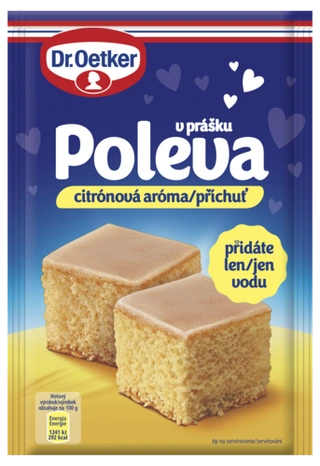Poleva v prášku aróma citrón Dr. Oetker