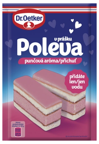 Poleva v prášku aróma punč Dr. Oetker