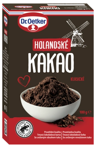 Holandské kakao Dr. Oetker