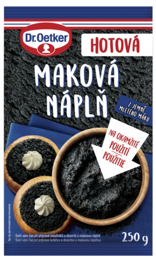 Maková náplň Dr. Oetker