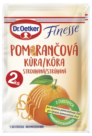 Finesse Pomarančová kôra strúhaná Dr. Oetker