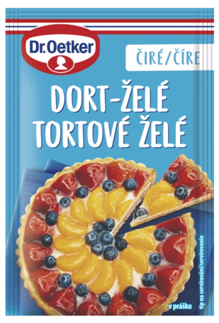 Tortové želé číre Dr. Oetker