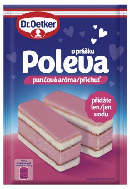 Poleva v prášku aróma punč Dr. Oetker