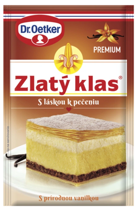Premium Zlatý klas s prírodnou vanilkou	 Dr. Oetker