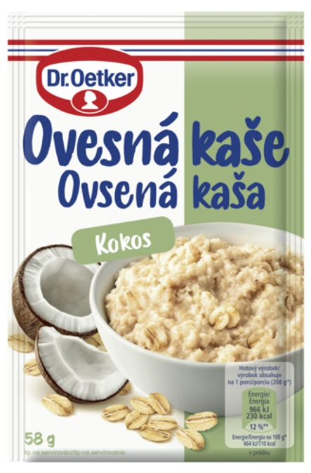 Ovsená kaša Kokos Dr. Oetker