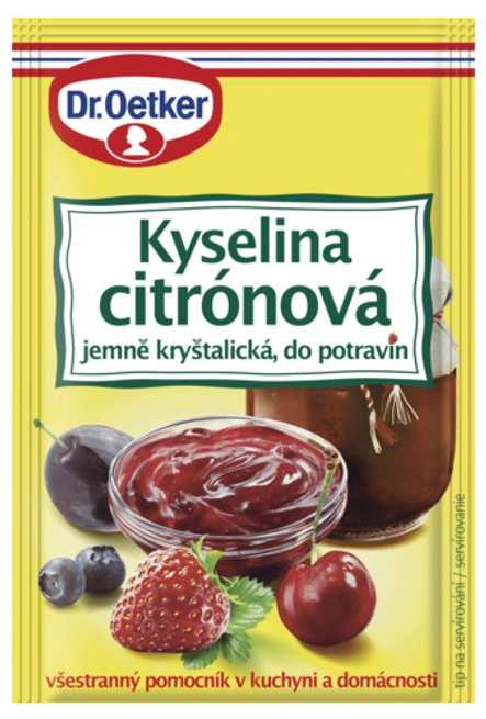 Kyselina citrónová Dr. Oetker 20 g