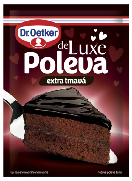 Poleva de Luxe extra tmavá Dr. Oetker 