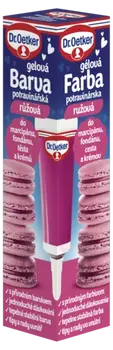 Dr. Oetker Farba gélová ružová