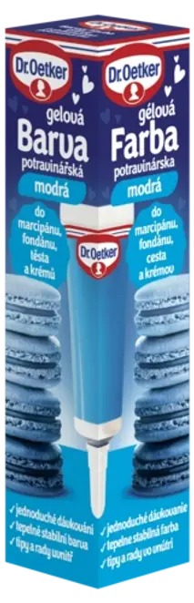 Dr. Oetker Farba gélová modrá