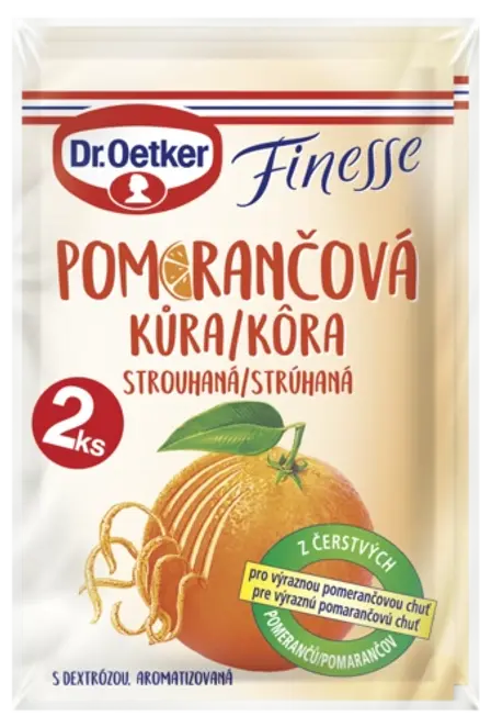 Dr. Oetker Finesse Pomarančová kôra strúhaná