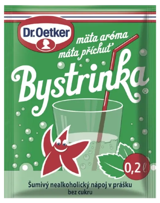 Dr. Oetker Bystrinka mäta aróma