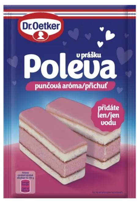 Dr. Oetker Poleva v prášku punčová aróma
