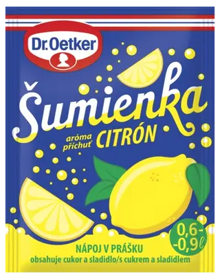 Šumienka aróma citrón Dr. Oetker