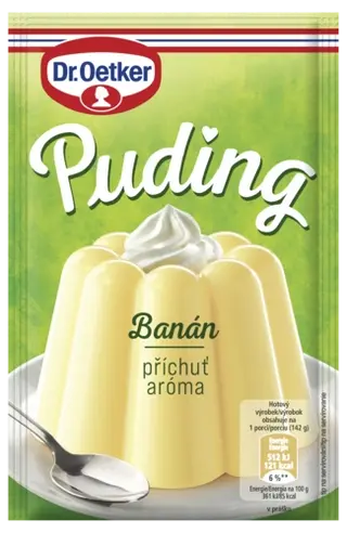 Dr. Oetker Puding aróma Banán