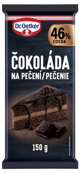 Čokoláda na pečenie 46 % Dr. Oetker