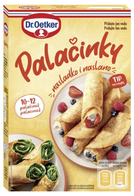 Palacinky Dr. Oetker 