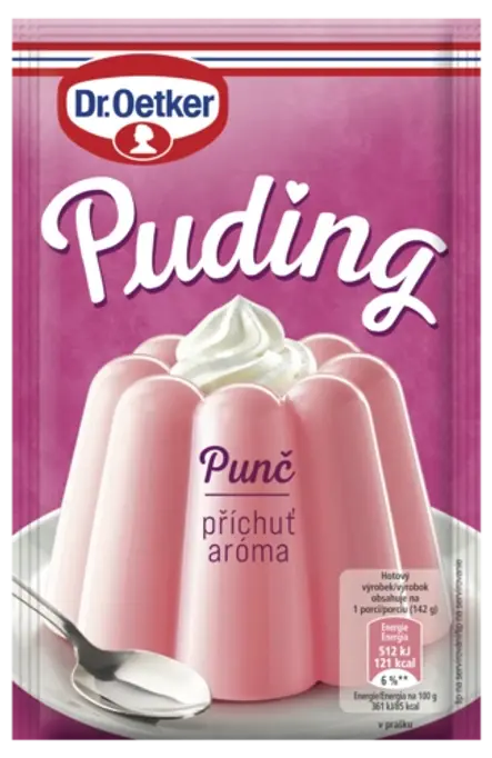 Dr. Oetker Puding aróma Punč