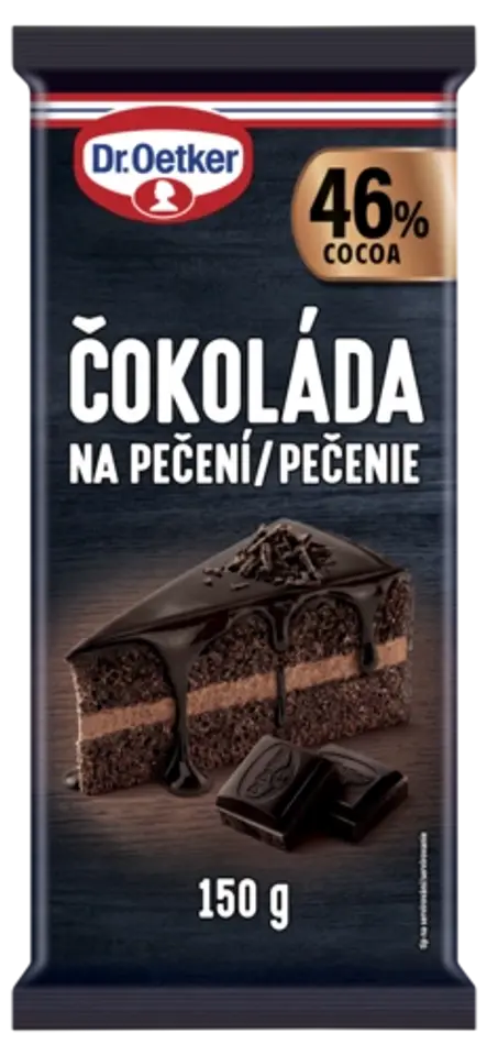 Čokoláda na pečenie 46 % Dr. Oetker