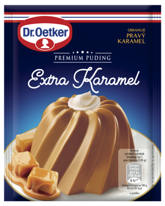Dr. Oetker Premium Puding Extra Karamel